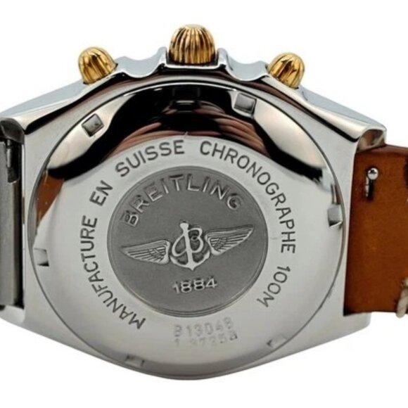 Breitling 40mm Men\'s Chronomat Two Tone Automatic Watch w/ B+P! B13048/ B61072! main image 8